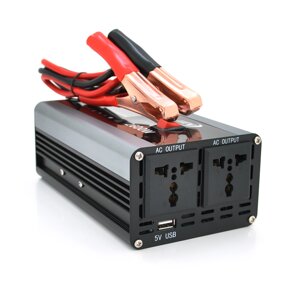 Інвертор напруги POWERNEN BN2600W (2600Вт) 12/24V to 220 з модифікованою синусоїдою, 2 універсальні розетки