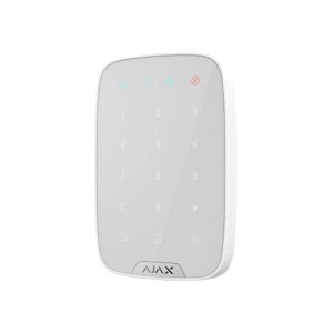 Бездротова сенсорна клавіатура AJAX KeyPad Plus (white)