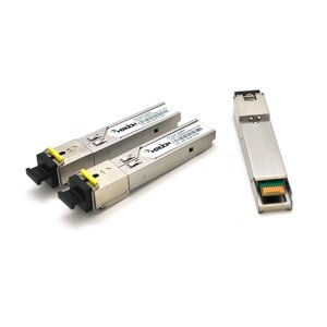 SFP модуль Merlion 1.25G 20Km WDM SC підтримка DDM TX1550/RX1310