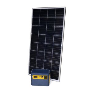 Портативна станція BRAZZERS BRPRS-1024W+POLY Solar panel 160W, AC/220v/1.1kw Pure sine wave +DC:3x12V/2A+USB:5V/2A,