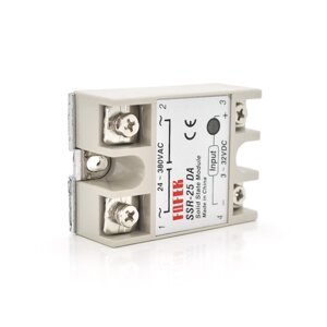 Твердотільне реле FQFER SSR-25DA 25А 24-380VAC