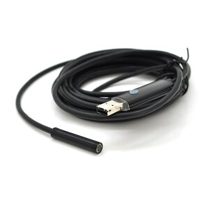 3 In 1 MicroUSB/PC HD ендоскоп, м'який провід, 5м