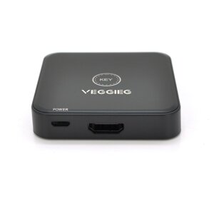 Перемикач двухнаправлений VEGGIEG V-HD01 HDMI2.0 з харчуванням через USB, підтримує 2Kx4K, 30Hz, Black, Box