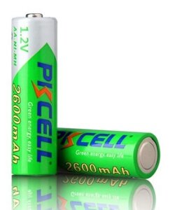 Акумулятор PKCELL 1.2V AA 2600mAh NiMH Already Charged, 2 штуки в блістері ціна за блістер, Q12