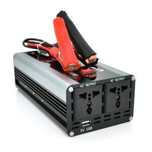 Інвертор напруги POWERNEN BN4000W (4000Вт) 12/24V to 220 з модифікованою синусоїдою, 2 універсальні розетки,