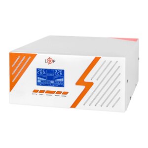 ДБЖ з правильною синусоїдою 12V LPM-PSW-1500VA (1050Вт) White