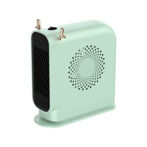 Тепловентилятор спіральний JIEBO-N8, 500W, м'ятно-зелений, Box