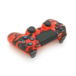 Геймпад бездротової Voltronic для PS4 Wireless DOUBLE Vibration 4(Red/Haki), 3.7V, 500mAh, Blister