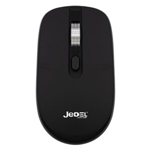 Миша бездротова JEDEL WD100, 1200-1600DPI, Black, 2.4GHZ+Bluetooth 5.0, Box