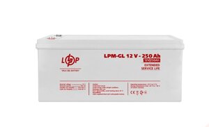 Акумулятор гелевий LPM-GL 12V - 250 Ah