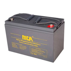 Акумуляторна батарея MCA FCG12-100LT GEL 12 V 100 Ah (331 x 174 x 214), 30,7 kg