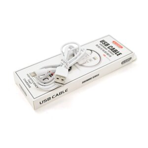 Кабель iKAKU KSC-060 SUCHANG charging data cable series for iphone, White, довжина 1м, 2,4А, BOX