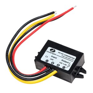 Перетворювач авто інвертор DC/DC 24V-12V 1.5A, IP67, 18W