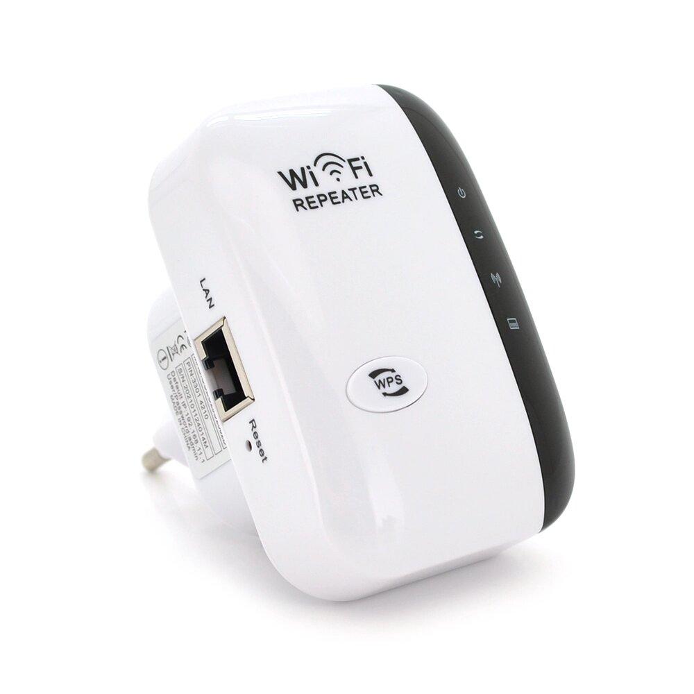 Підсилювач WiFi сигналу з вбудованою антеною WNWFR, харчування 220V, 300Mbps, IEEE 802.11b/g/n, 2.4-2.4835GHz, BOX від компанії Price Killer - фото 1