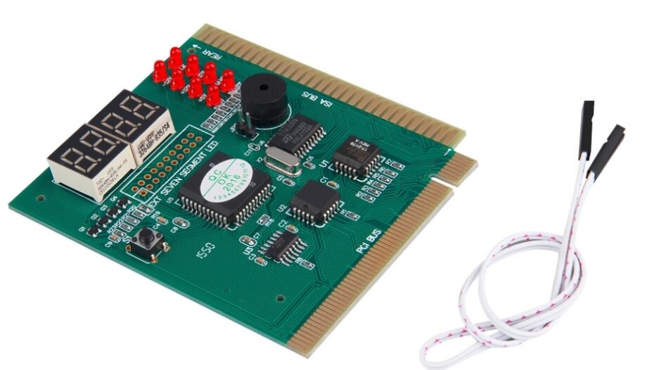 Плата-тестер для діагностики материнських плат в PCI порт, LCD, Пакет від компанії Price Killer - фото 1