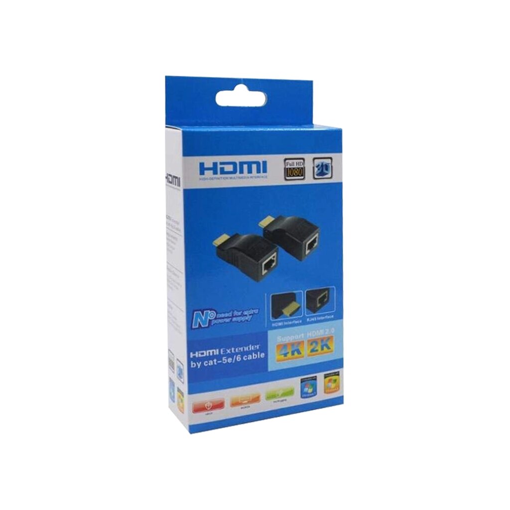 Подовжувач HDMI по кручений парі GV-30-HDMI-RG45 від компанії Price Killer - фото 1