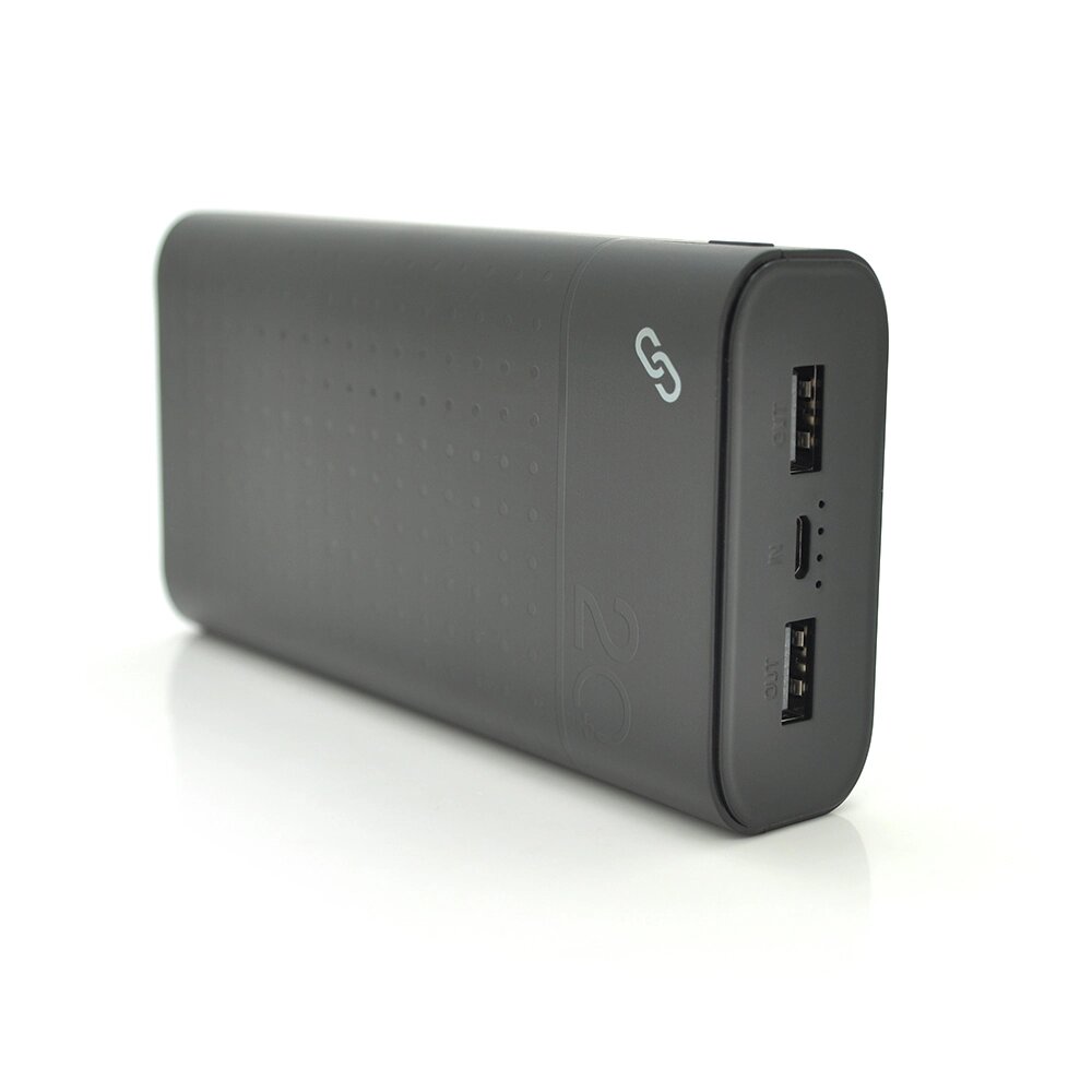 Power bank Plo LKP-08 20000mAh, Black, Blister від компанії Price Killer - фото 1