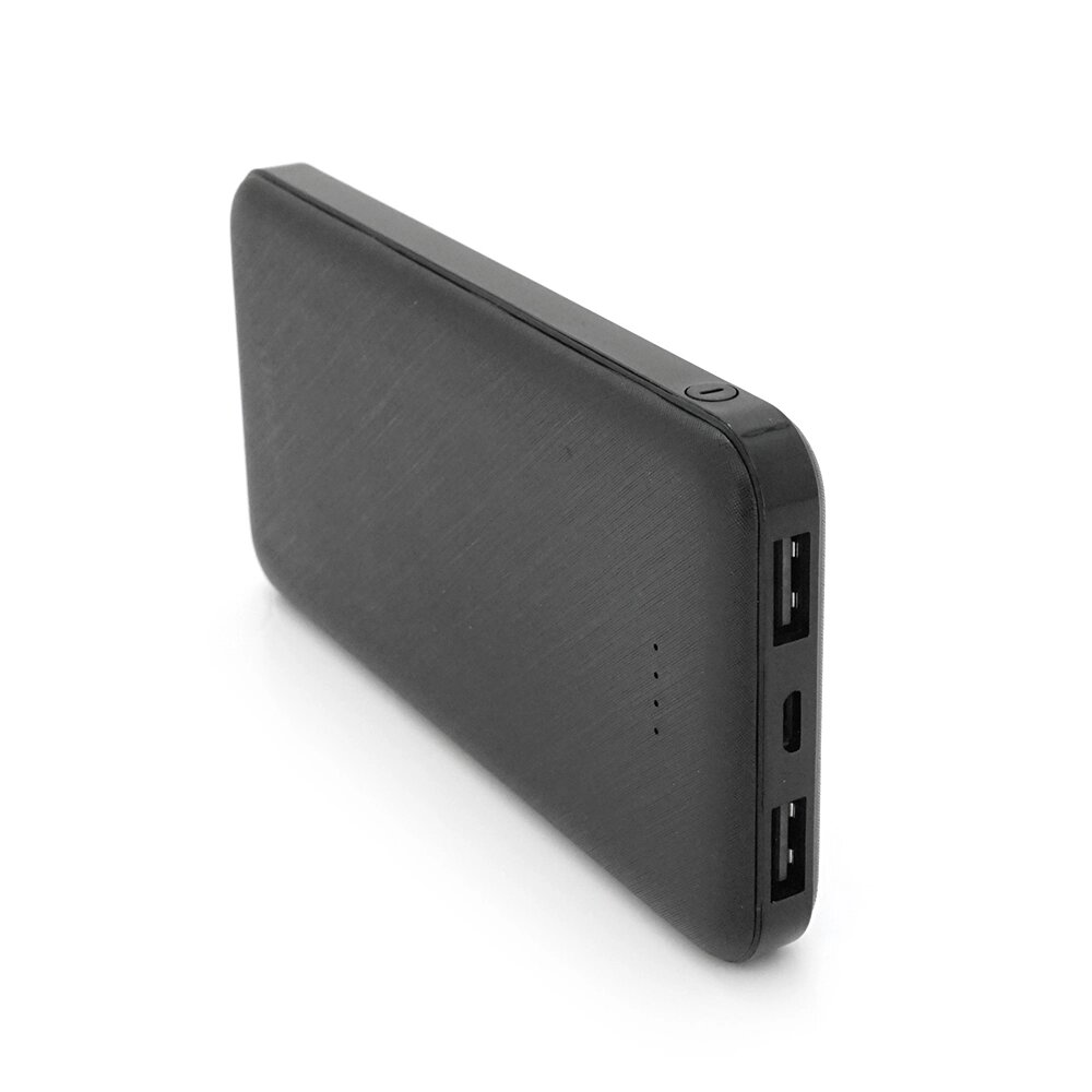 Powerbank ASONIC AS-P10 10000mAh, Output 2USB, Black, (215g), Blister від компанії Price Killer - фото 1