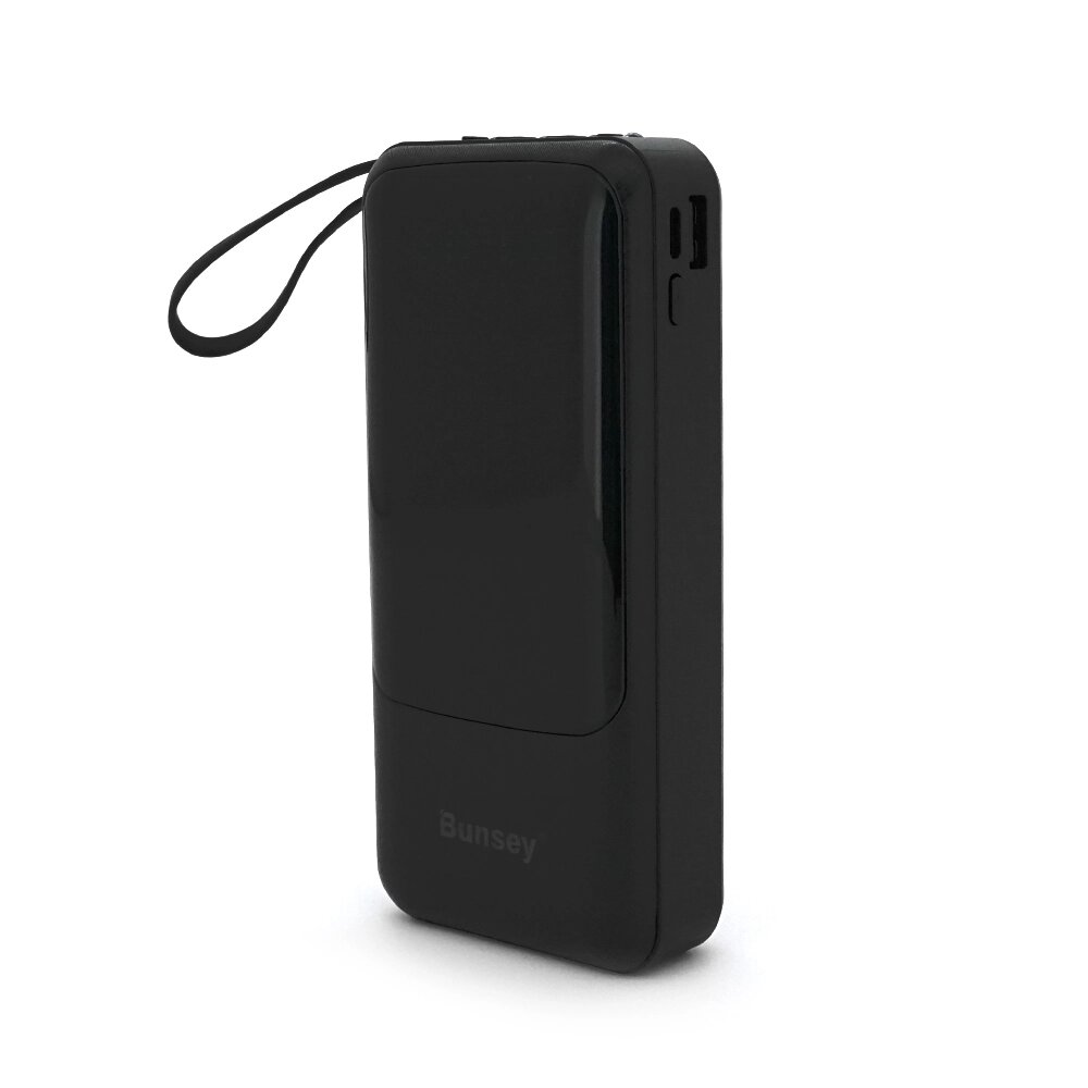 PowerBank Bunsey BY-32 20000mAh, Input: MicroUSB+Type-C, Output:2USB/Type-C, PD20W, Black від компанії Price Killer - фото 1