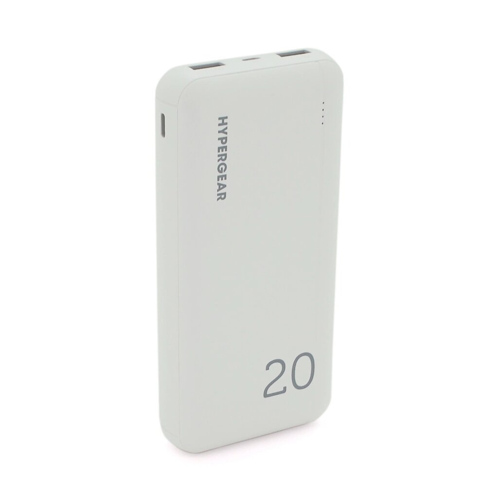 PowerBank Hypergear 20000mAh Fast Charge , 2*USB, White, Q24 від компанії Price Killer - фото 1