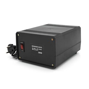 Перетворювач напруги понижуючий MERLION PN-1000, Input 220 V/Output 110V, 1000W, трансформаторний, упаковка