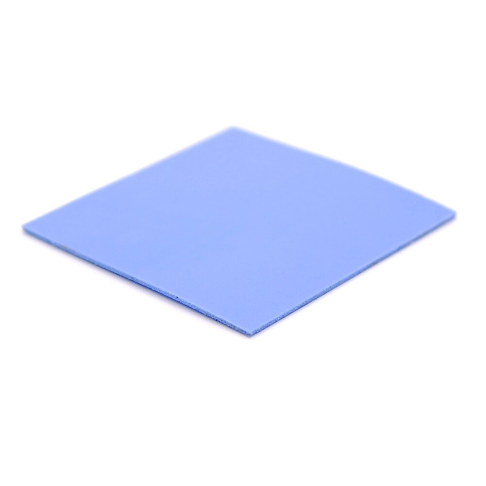 Силіконова термопрокладка HY-100-1, 30x30x0.5mm, Blue, >4,0W/m-K, -40°240°, питома вага -2g/cm3, OEM від компанії Price Killer - фото 1