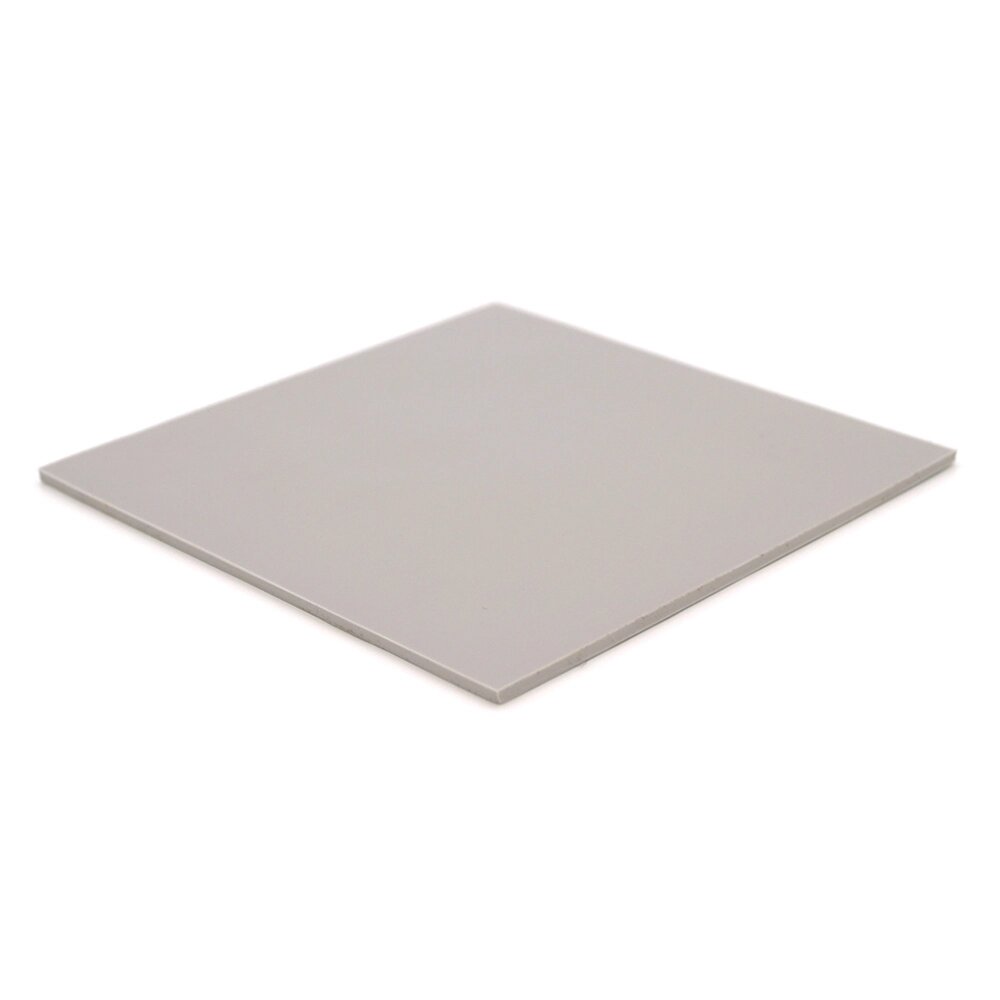 Силіконова термопрокладка HY-100, 100x100x0.3mm, Light Gray, >2,0W/m-K, -40°240°, питома вага -2g/cm3, OEM Q від компанії Price Killer - фото 1