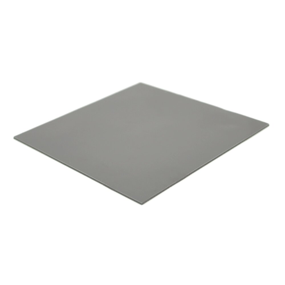 Силіконова термопрокладка HY-100-2, 100x100x0,5mm, Dark Grey, >5,0W/m-K, -40°240°, питома вага -2g/cm3, OEM Q100 від компанії Price Killer - фото 1