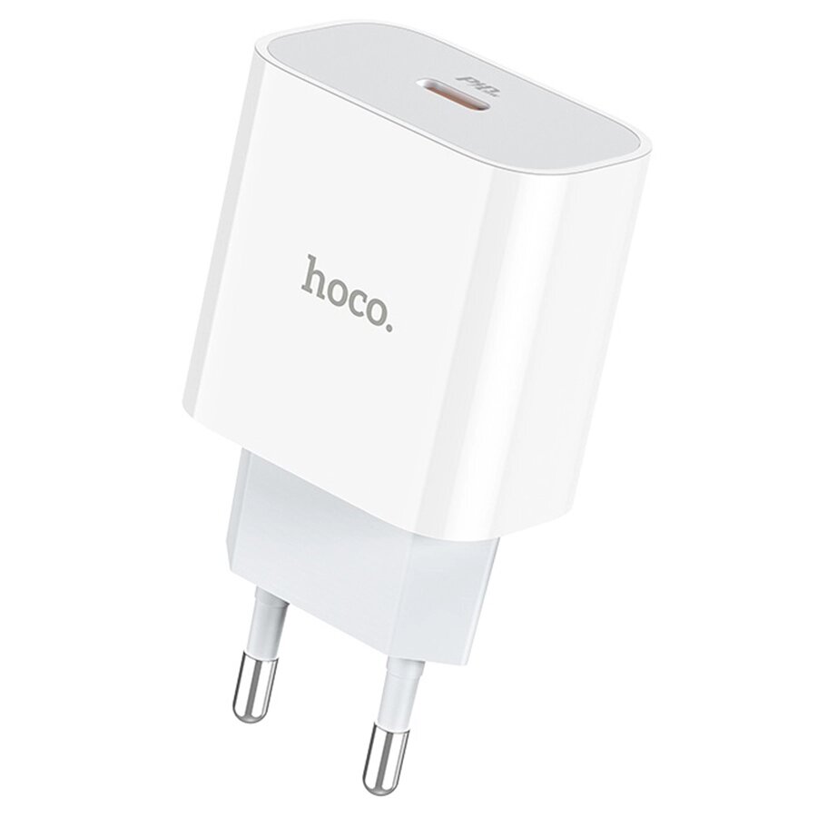 СЗУ 110-240V HOCO C76APlus, USB-C, PD20W, PPS, QC3.0,  White, Box від компанії Price Killer - фото 1
