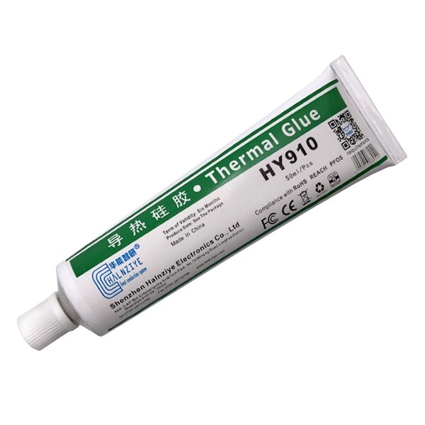 Теплопровідний клей HY910 80gr 50ml, White, >0,975W/m-K,  від компанії Price Killer - фото 1