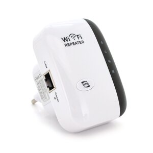 Підсилювач WiFi сигналу з вбудованою антеною WNWFR, харчування 220V, 300Mbps, IEEE 802.11b/g/n, 2.4-2.4835GHz, BOX