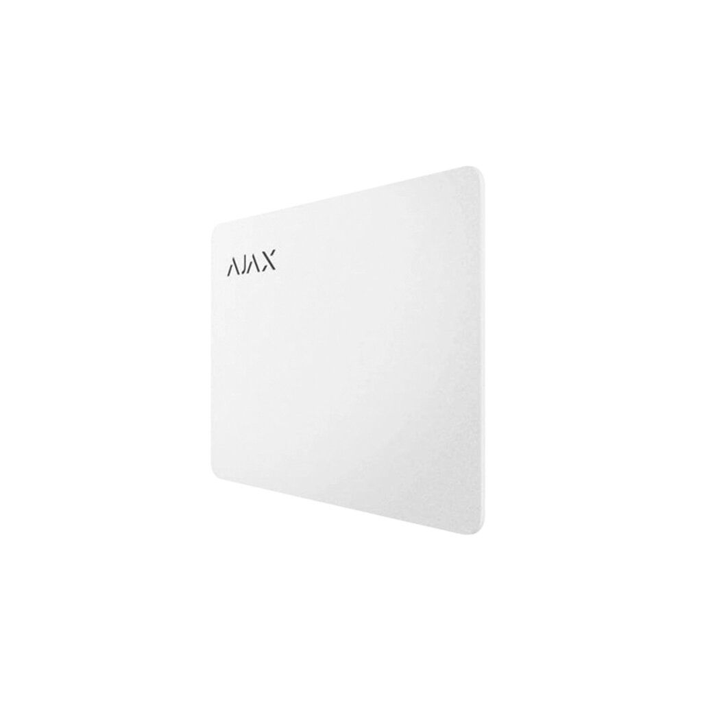 Захищена безконтактна картка для клавіатури AJAX Pass - 10 шт. (white) від компанії Price Killer - фото 1