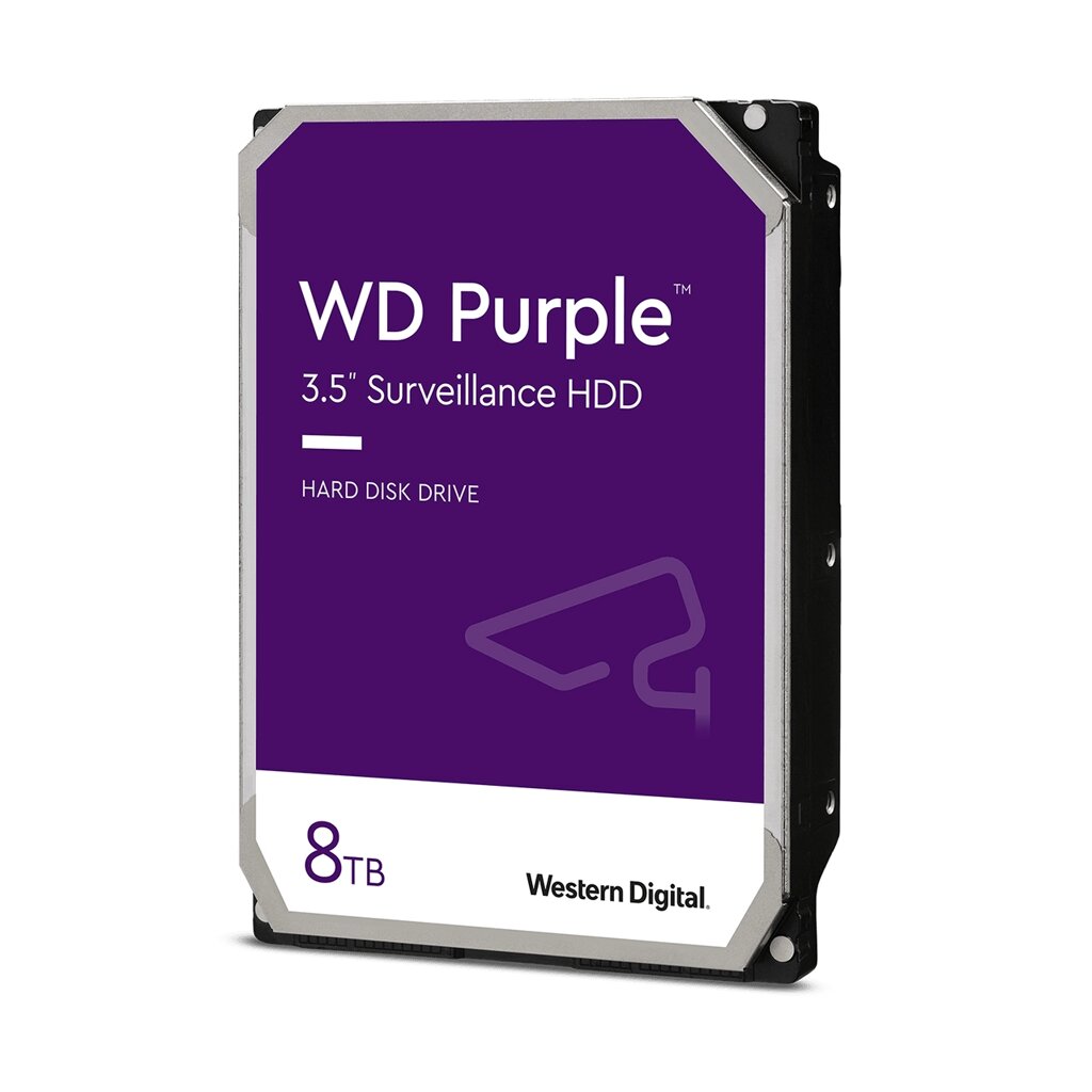 Жорсткий диск Western Digital Purple 8TB 5400rpm 256MB WD84PURZ 6Gb/s від компанії Price Killer - фото 1