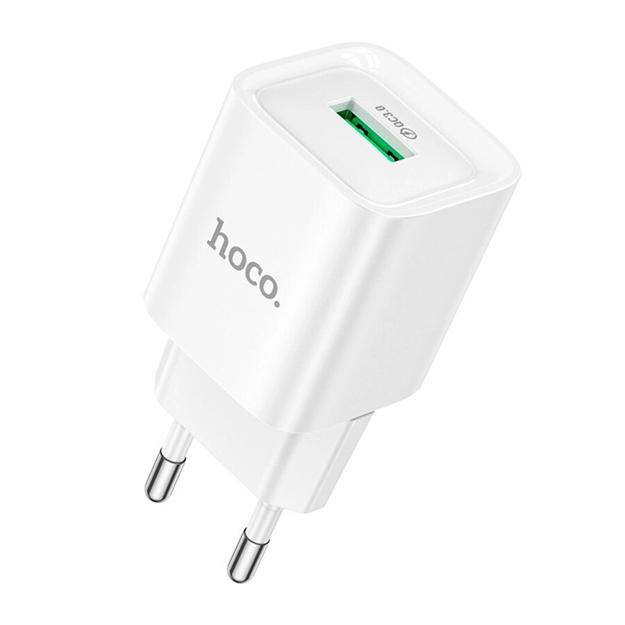 ЗПУ 110-240V HOCO C145A 1xUSB, 18W, White, Box від компанії Price Killer - фото 1