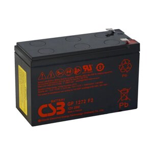 Акумуляторна батарея CSB GP1272F2, 12 V 7,2 Ah (151х65х100 мм) 2,4 кг Q10/420