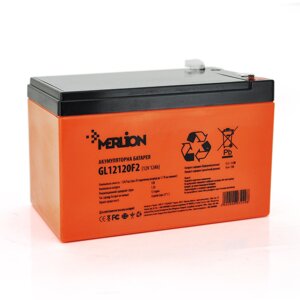 Акумуляторна батарея MERLION GL12120F2 12 V 12 Ah ( 150 x 98 x 95 (100 Orange Q6/252