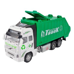 Дитяча машинка-мусоротяг, white-green