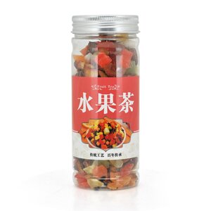 Китайський квітково-фруктовий чай (персик, ананас, виноград, яблуко), 180 g (Стільна капсула), ціна за
