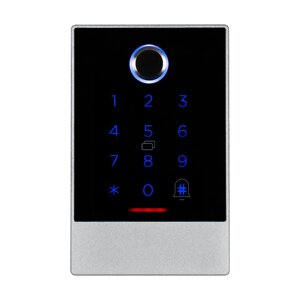 Клавіатура з Bluetooth, з контролером, зчитувачем відбитків пальців та карт Mifare Trinix TRK-1106BTFW (71-00054)