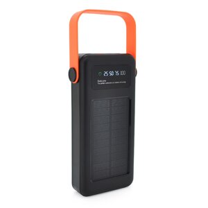 Power bank YM-635 30000mAh Solar, flashlight, Input:5V/2.1A (Micro-USB, Type-C, Lightning),