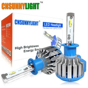 Автомобільні лампи LED Cnsunnylight H1 7000 LM 6000 K 2x35W