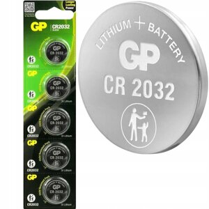 Батарейка GP CR2032 дискова Lithium Button Cell 3V