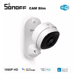 Wi-Fi камера SONOFF S-CAM Slim FHD IP Smart camera нічна зйомка, відеоняня