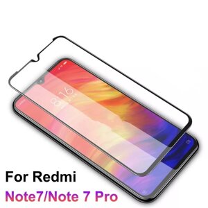 Захисне скло для смартфона Xiaomi Redmi Note 7 Pro (Full cover) Black