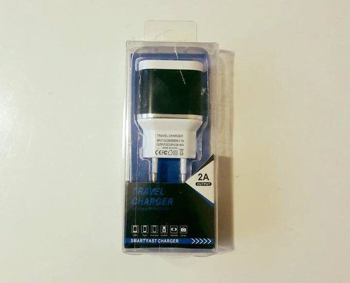 Адаптер на 2 USB від компанії Магазин "Astoria-gold" - фото 1