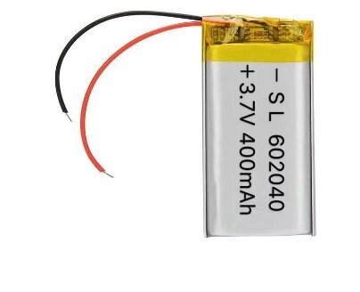 Акумулятор літій-іонний 450mAh 3.7 v 602040 для MP3 плеєрів, гарнітури, відеореєстраторів від компанії Магазин "Astoria-gold" - фото 1