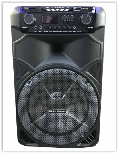 Акустична система колонки з Bluetooth Rock Music RX-8888 (71х40) від компанії Магазин "Astoria-gold" - фото 1