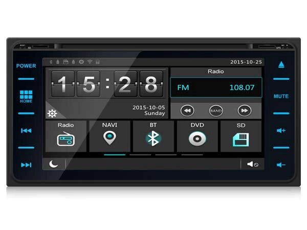 Автомобільний dvd-плеєр, GPS-навігація з Wi-Fi DSP Android 10.0 carplay для Toyota RAV4 / Corolla / Vios / Hil від компанії Магазин "Astoria-gold" - фото 1