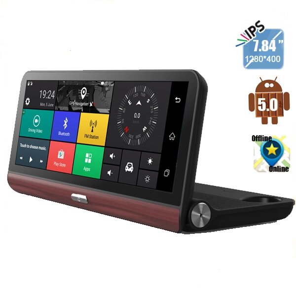 Автомобільний DVR+GPS Navigator з монітором 6.86`` Android, parctronics, 3G, 4G, LTE, GSM}}}} від компанії Магазин "Astoria-gold" - фото 1