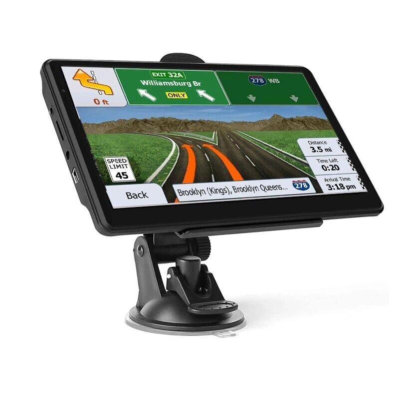Автомобільний GPS-навігатор, 7 дюймів, HD, FM, Bluetooth, AVIN від компанії Магазин "Astoria-gold" - фото 1